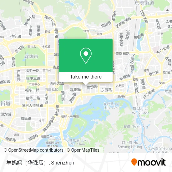 羊妈妈（华强店） map