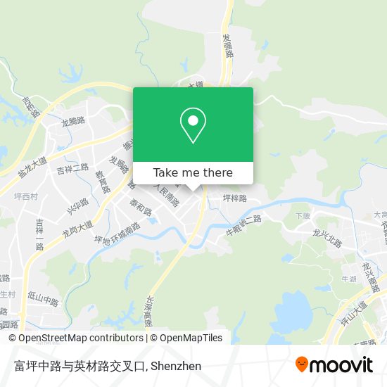 富坪中路与英材路交叉口 map