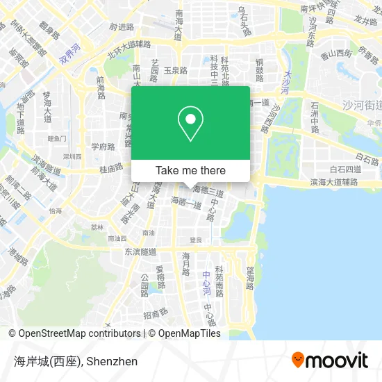 海岸城(西座) map