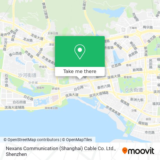 Nexans Communication (Shanghai) Cable Co. Ltd. map