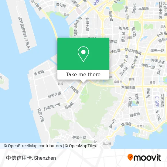 中信信用卡 map