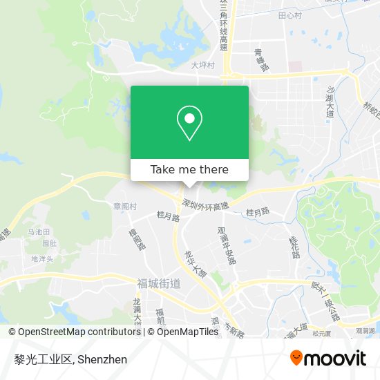 黎光工业区 map