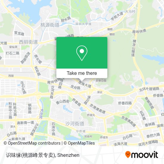 识味缘(桃源峰景专卖) map