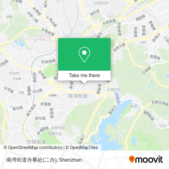 南湾街道办事处(二办) map