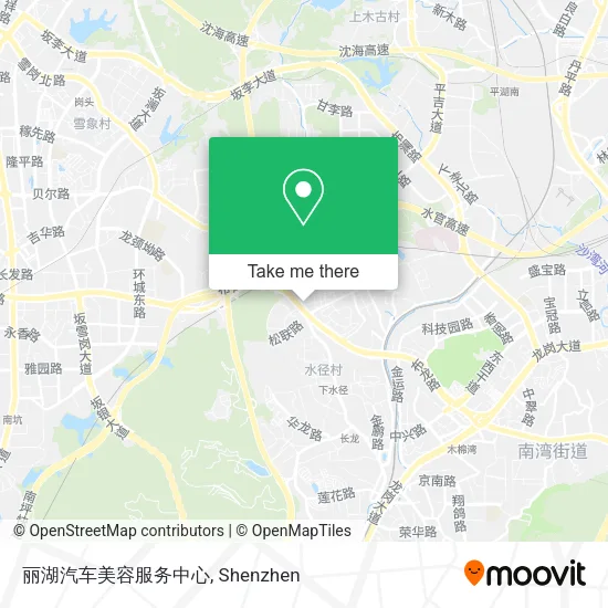 丽湖汽车美容服务中心 map