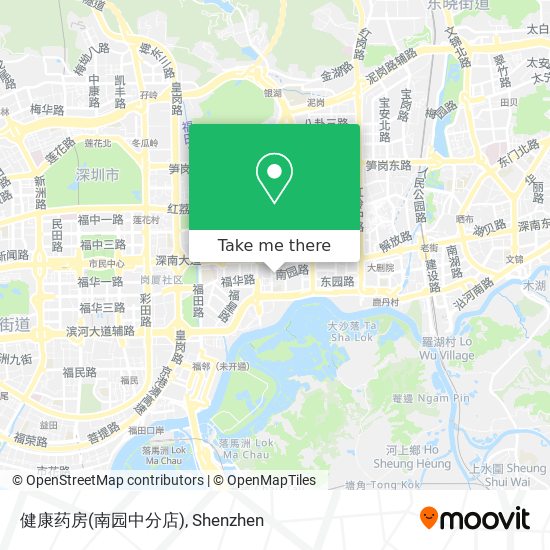 健康药房(南园中分店) map