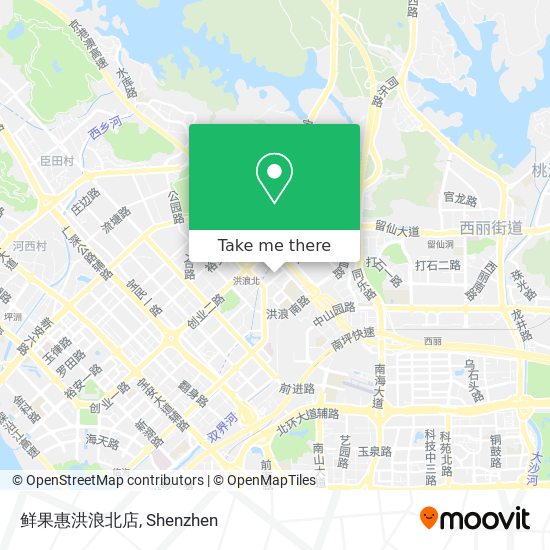 鲜果惠洪浪北店 map