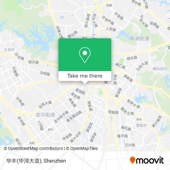 华丰(华清大道) map