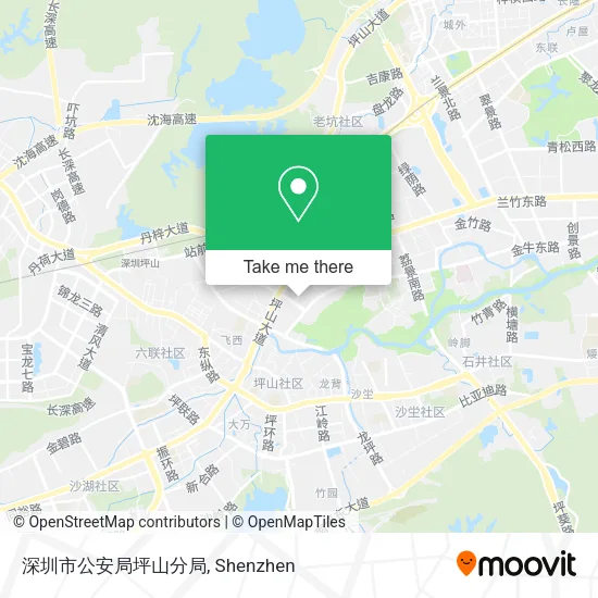 深圳市公安局坪山分局 map