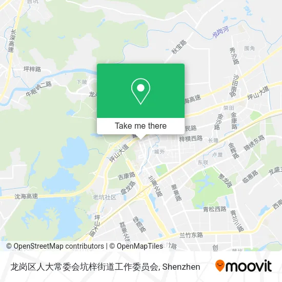 龙岗区人大常委会坑梓街道工作委员会 map