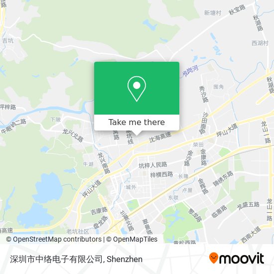 深圳市中络电子有限公司 map