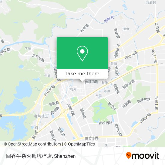回香牛杂火锅坑梓店 map