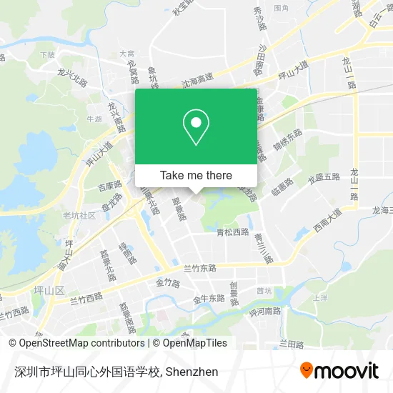 深圳市坪山同心外国语学校 map