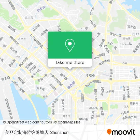 美丽定制海雅缤纷城店 map