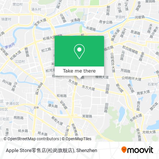 Apple Store零售店(松岗旗舰店) map