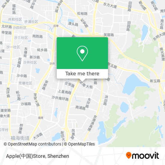 Apple(中国)Store map