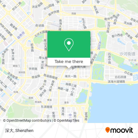 深大 map