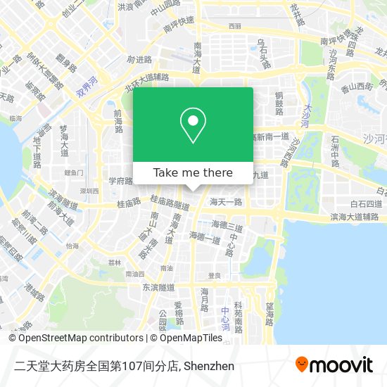 二天堂大药房全国第107间分店 map