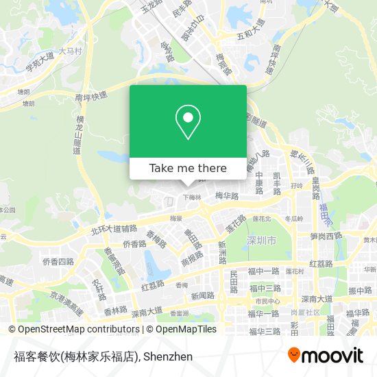 福客餐饮(梅林家乐福店) map