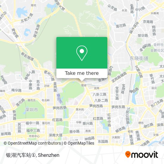 银湖汽车站① map