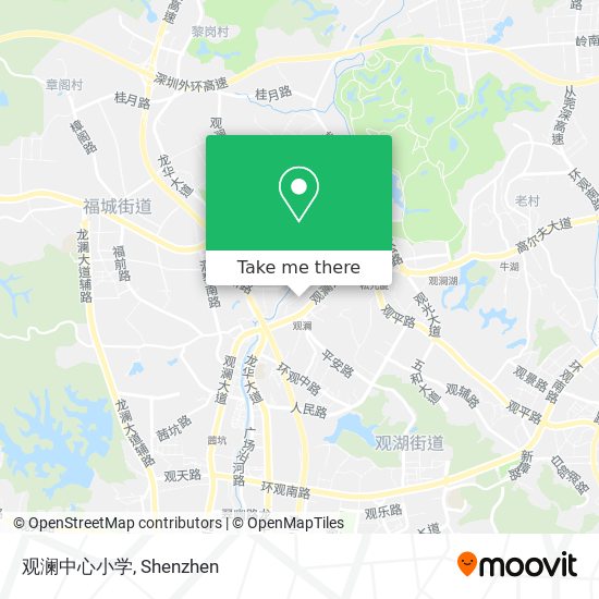 观澜中心小学 map