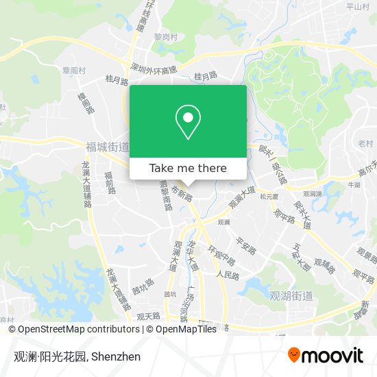 观澜·阳光花园 map