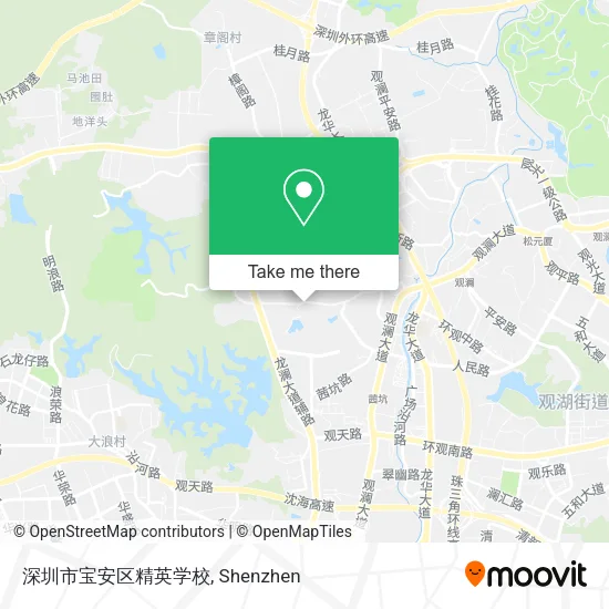 深圳市宝安区精英学校 map