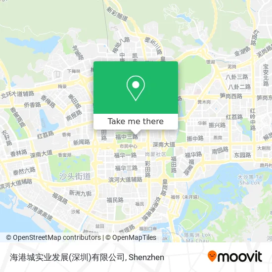 海港城实业发展(深圳)有限公司 map