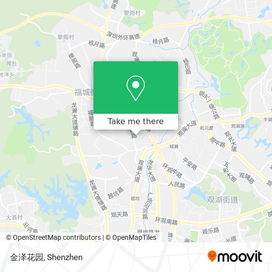 金泽花园 map