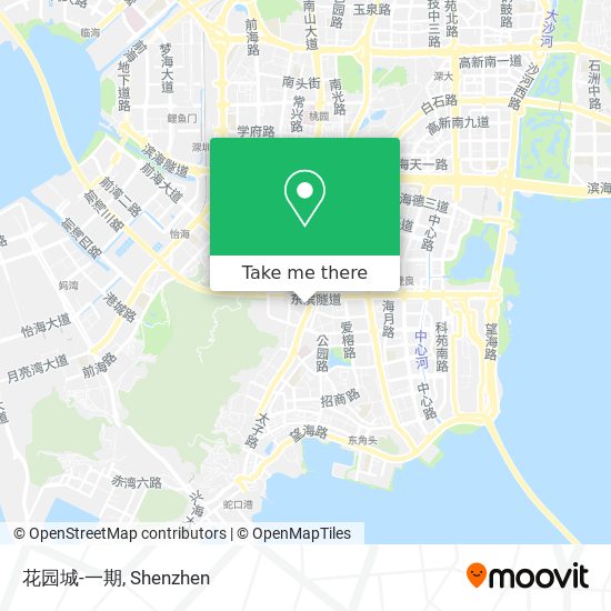 花园城-一期 map