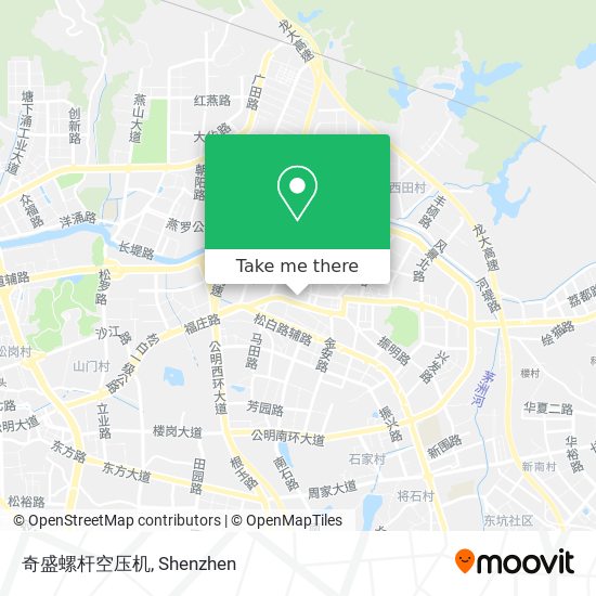 奇盛螺杆空压机 map