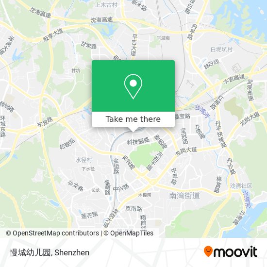 慢城幼儿园 map
