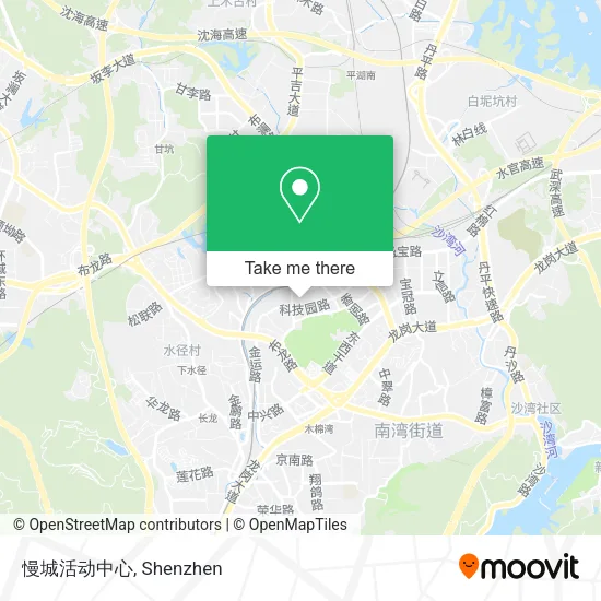 慢城活动中心 map