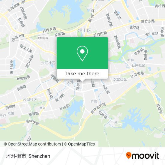 坪环街市 map