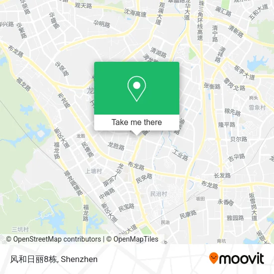 风和日丽8栋 map