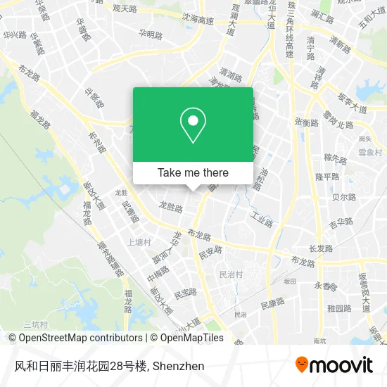 风和日丽丰润花园28号楼 map
