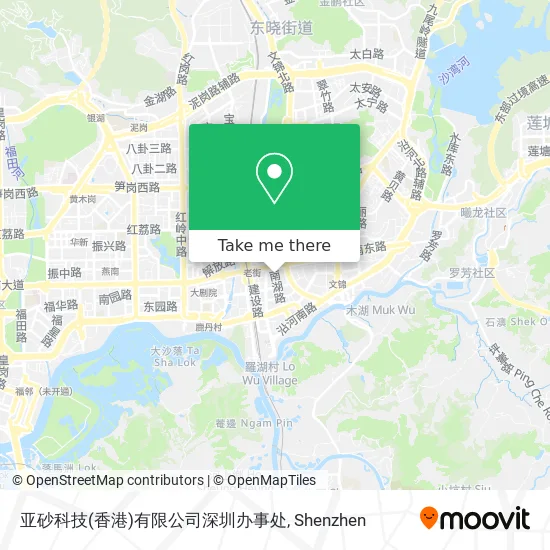 亚砂科技(香港)有限公司深圳办事处 map