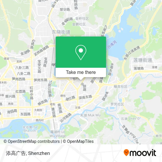 添高广告 map