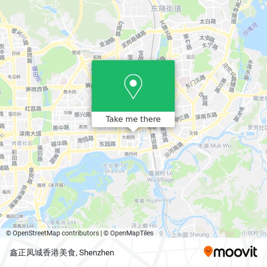 鑫正凤城香港美食 map