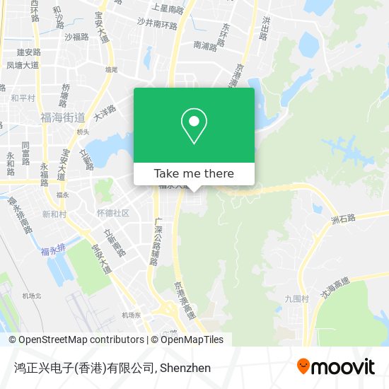 鸿正兴电子(香港)有限公司 map