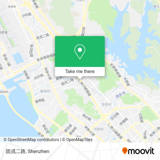 固戍二路 map