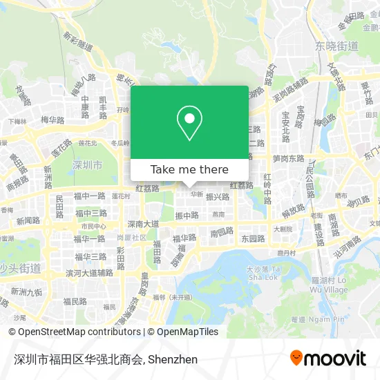 深圳市福田区华强北商会 map