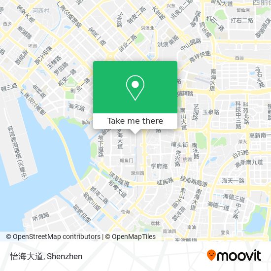 怡海大道 map