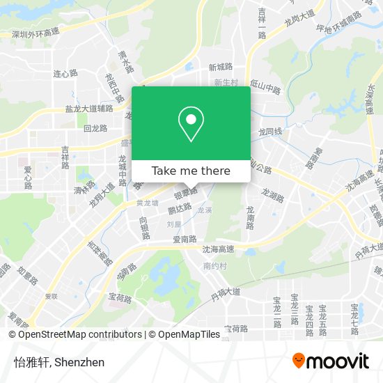 怡雅轩 map