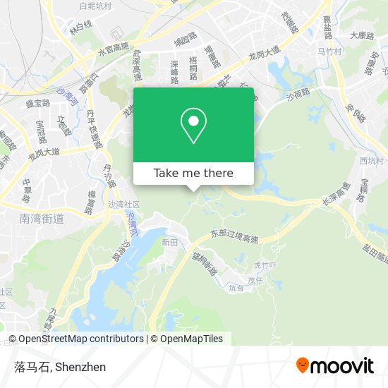 落马石 map