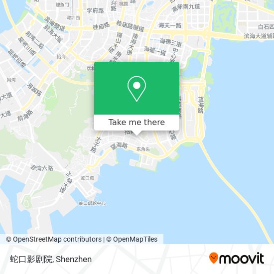 蛇口影剧院 map