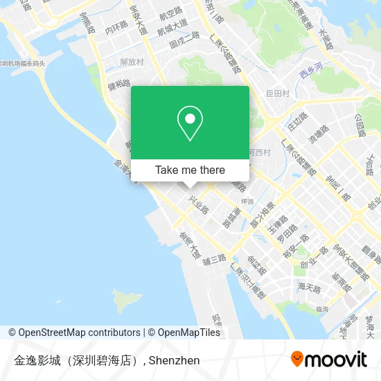 金逸影城（深圳碧海店） map