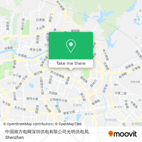 中国南方电网深圳供电有限公司光明供电局 map