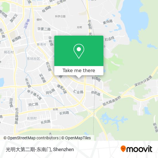 光明大第二期-东南门 map