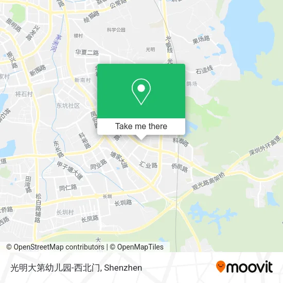 光明大第幼儿园-西北门 map